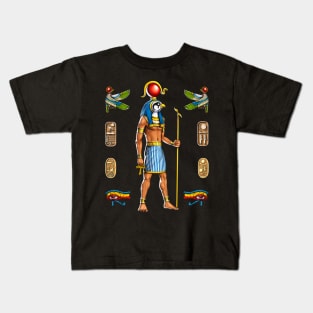 Egyptian God Horus Kids T-Shirt